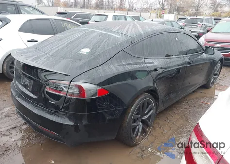 2021 Tesla Model S Plaid Tri Motor All-Wheel Drive из США, поврежденный, VIN 5YJSA1E64MF435717